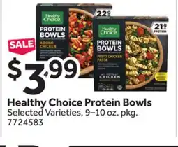 Stop&Shop Healthy Choice Protein Bowls offer