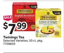 Stop&Shop Twinings Tea offer
