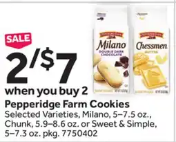 Stop&Shop Pepperidge Farm Cookies offer