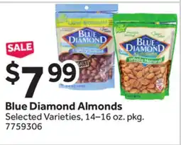 Stop&Shop Blue Diamond Almonds offer