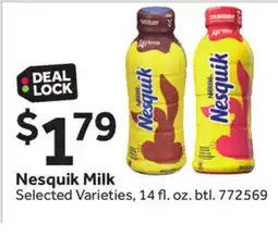 Stop&Shop Nesquik Milk offer