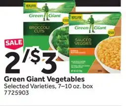 Stop&Shop Green Giant Vegetables offer