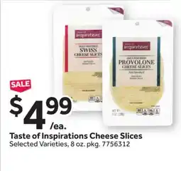Stop&Shop Taste of Inspirations Cheese Slices offer