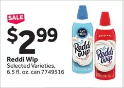 Stop&Shop Reddi Wip offer