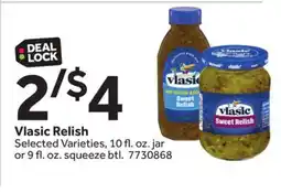 Stop&Shop Vlasic Relish offer