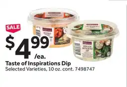 Stop&Shop Taste of Inspirations Dip offer