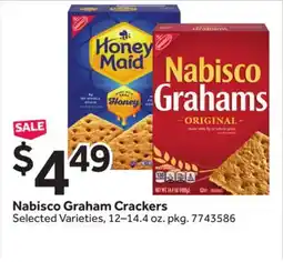 Stop&Shop Nabisco Graham Crackers offer