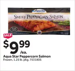 Stop&Shop Aqua Star Peppercorn Salmon offer