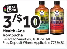Stop&Shop Health-Ade Kombucha offer