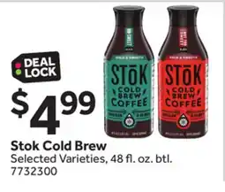 Stop&Shop Stok Cold Brew offer
