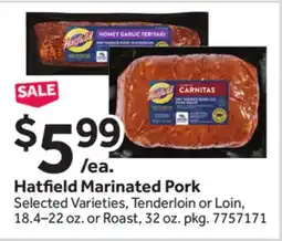 Stop&Shop Hatfield Marinated Pork offer