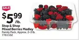 Stop&Shop Stop & Shop Mixed Berries Medley offer