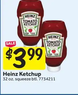 Stop&Shop Heinz Ketchup offer
