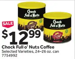 Stop&Shop Chock Full o' Nuts Coffee offer