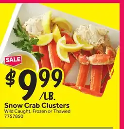 Stop&Shop Snow Crab Clusters offer