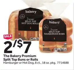 Stop&Shop The Bakery Premium Split Top Buns or Rolls offer