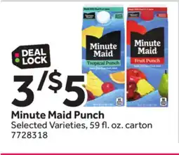 Stop&Shop Minute Maid Punch offer