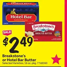 Stop&Shop Breakstone's or Hotel Bar Butter offer