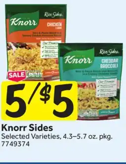 Stop&Shop Knorr Sides offer