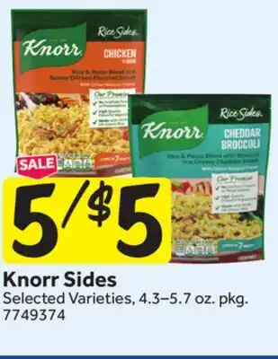 Stop&Shop Knorr Sides offer