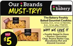 Stop&Shop The Bakery Freshly Baked Gourmet Cookies offer