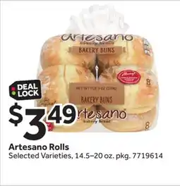 Stop&Shop Artesano Rolls offer