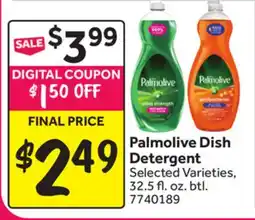 Stop&Shop Palmolive Dish Detergent offer