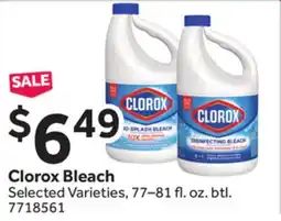 Stop&Shop Clorox Bleach offer