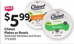 Stop&Shop Chinet Plates or Bowls offer