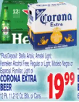 Bravo Supermarkets CORONA EXTRA BEER offer