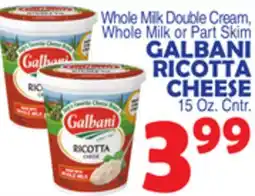 Bravo Supermarkets GALBANI RICOTTA CHEESE offer