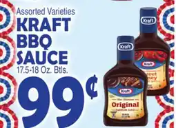Bravo Supermarkets KRAFT BBQ SAUCE offer