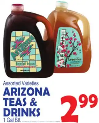 Bravo Supermarkets ARIZONA TEAS & DRINKS offer
