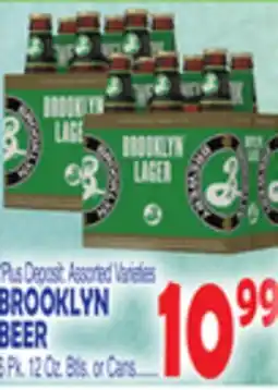 Bravo Supermarkets BROOKLYN BEER offer