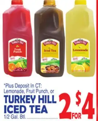 Bravo Supermarkets TURKEY HILL ICED TEA offer