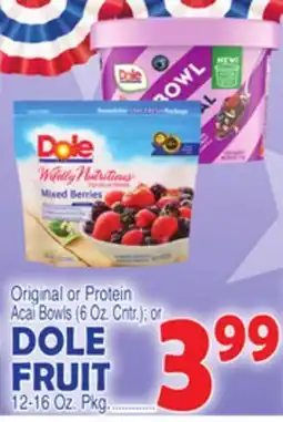 Bravo Supermarkets DOLE FRUIT offer