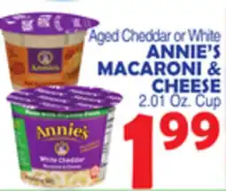 Bravo Supermarkets ANNIE'S MACARONI & CHEESE offer