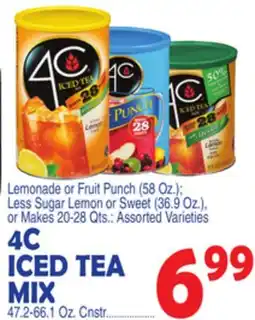 Bravo Supermarkets 4C ICED TEA MIX offer