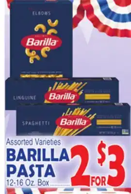 Bravo Supermarkets BARILLA PASTA offer