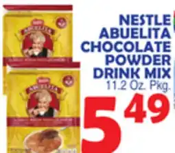 Bravo Supermarkets NESTLE ABUELITA CHOCOLATE POWDER DRINK MIX offer