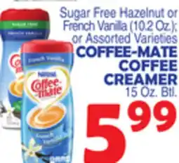 Bravo Supermarkets COFFEE-MATE COFFEE CREAMER, 15 Oz. Btl offer