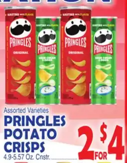 Bravo Supermarkets PRINGLES POTATO CRISPS offer