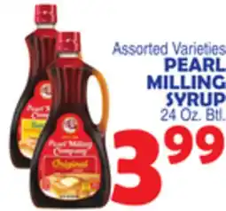 Bravo Supermarkets PEARL MILLING SYRUP offer