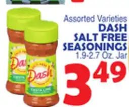 Bravo Supermarkets DASH SALT FREE SEASONINGS offer