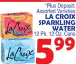 Bravo Supermarkets LA CROIX SPARKLING WATER offer