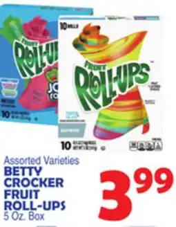 Bravo Supermarkets BETTY CROCKER FRUIT ROLL-UPS offer