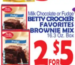 Bravo Supermarkets BETTY CROCKER FAVORITES BROWNIE MIX offer