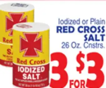 Bravo Supermarkets RED CROSS SALT offer