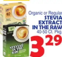 Bravo Supermarkets STEVIA EXTRACT IN THE RAW offer