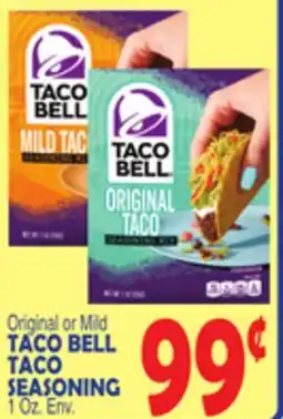 Bravo Supermarkets TACO BELL TACO SEASONING offer